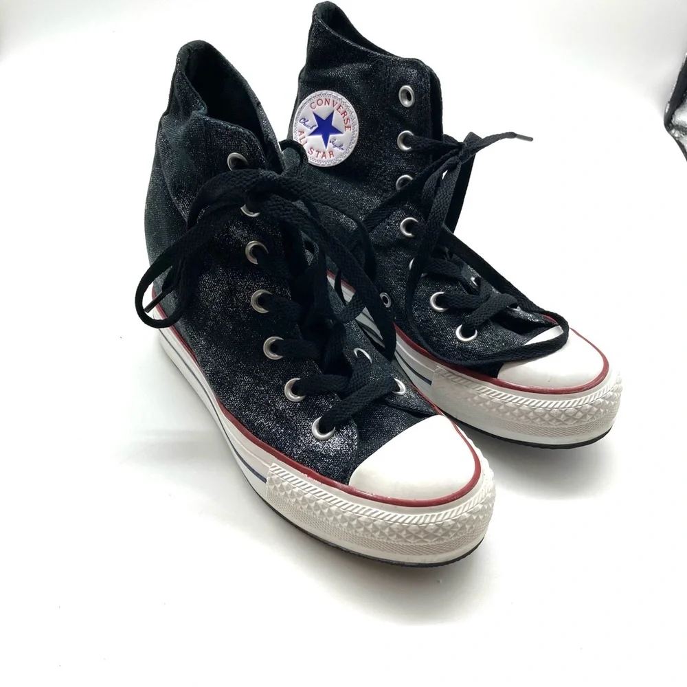 Converse Chuck Taylor All Star Platform Hidden Wedge Shoes - Picture 2 of 11